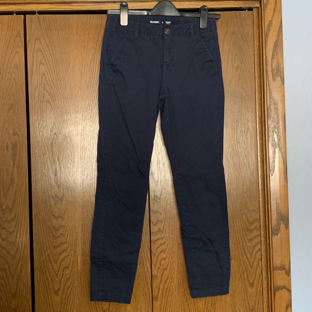 {Old Navy} Skinny Blue Khaki Pants
